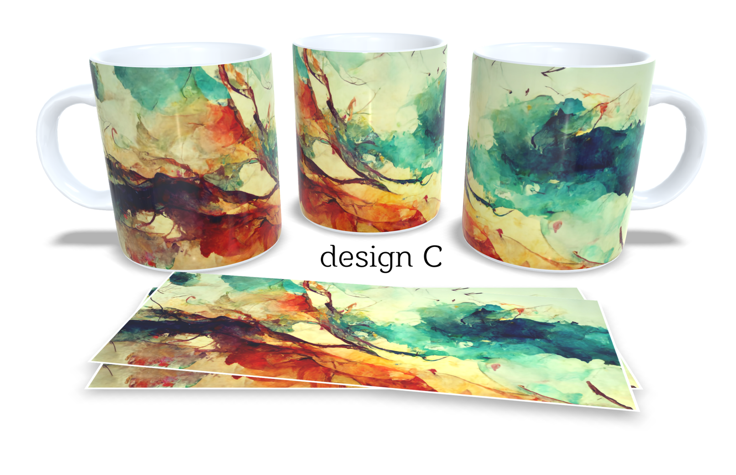 Colourfull Coffee and Tea Mug. Coffee Cup. Tea Mug.