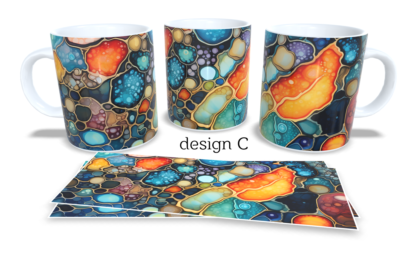 Colourfull Coffee and Tea Mug. Coffee Cup. Tea Mug.