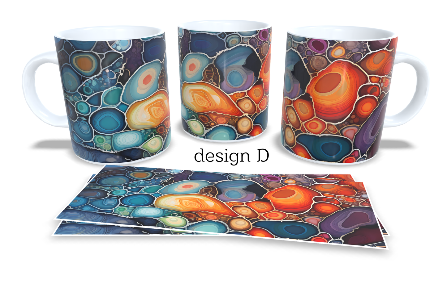 Colourfull Coffee and Tea Mug. Coffee Cup. Tea Mug.