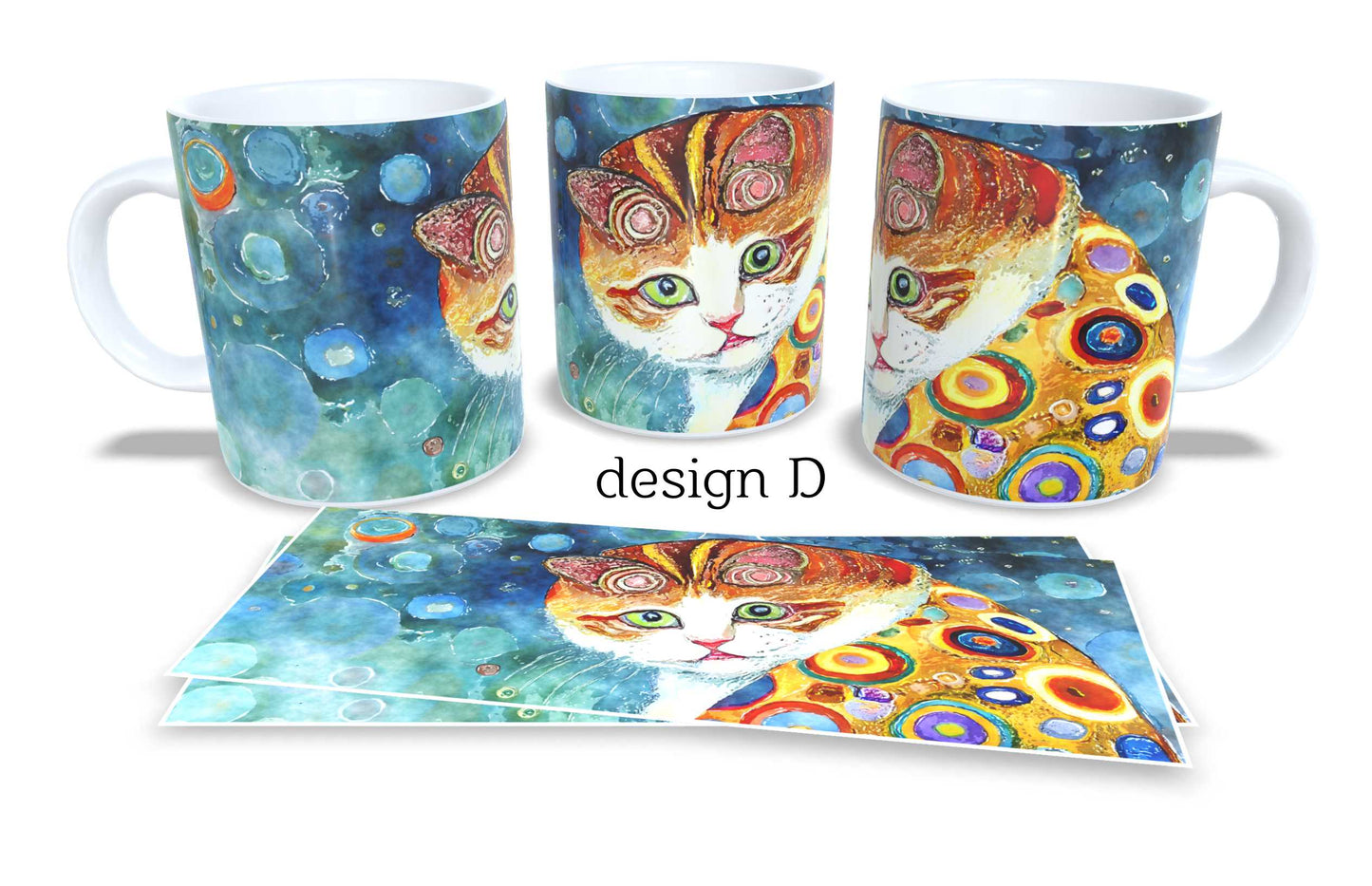 Set of 2 Coffee and Tea Mugs.