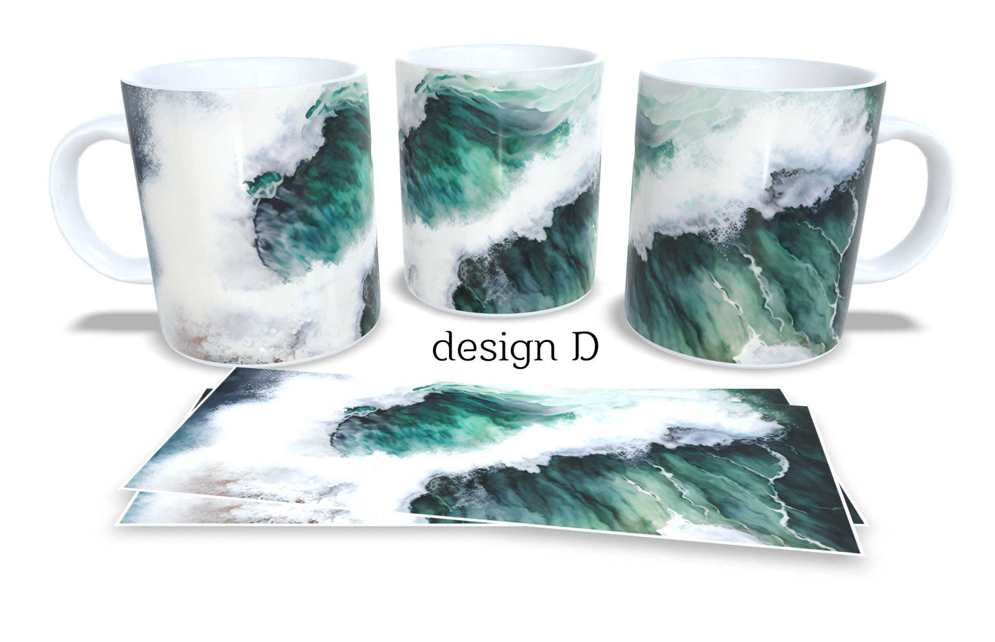 Set of 2 Coffee and Tea Mugs.