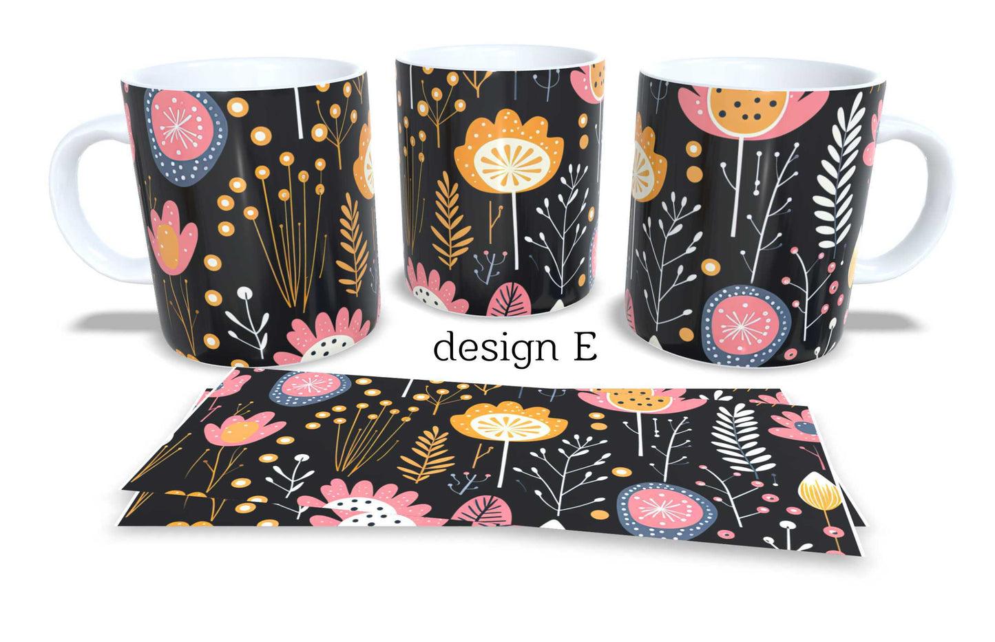 Set of 2 Coffee and Tea Mugs.