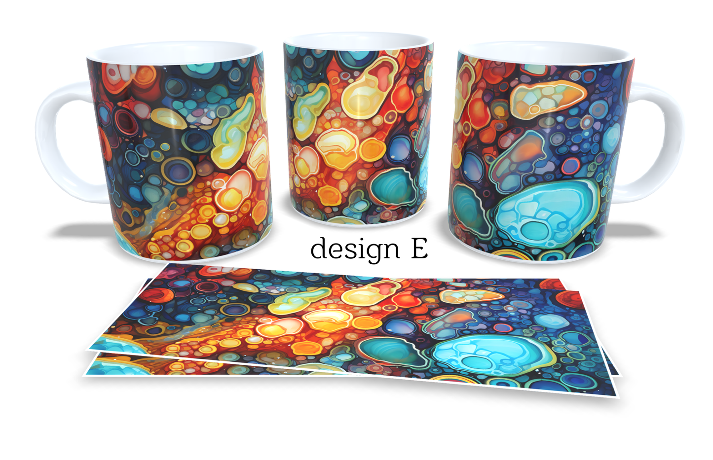 Colourfull Coffee and Tea Mug. Coffee Cup. Tea Mug.