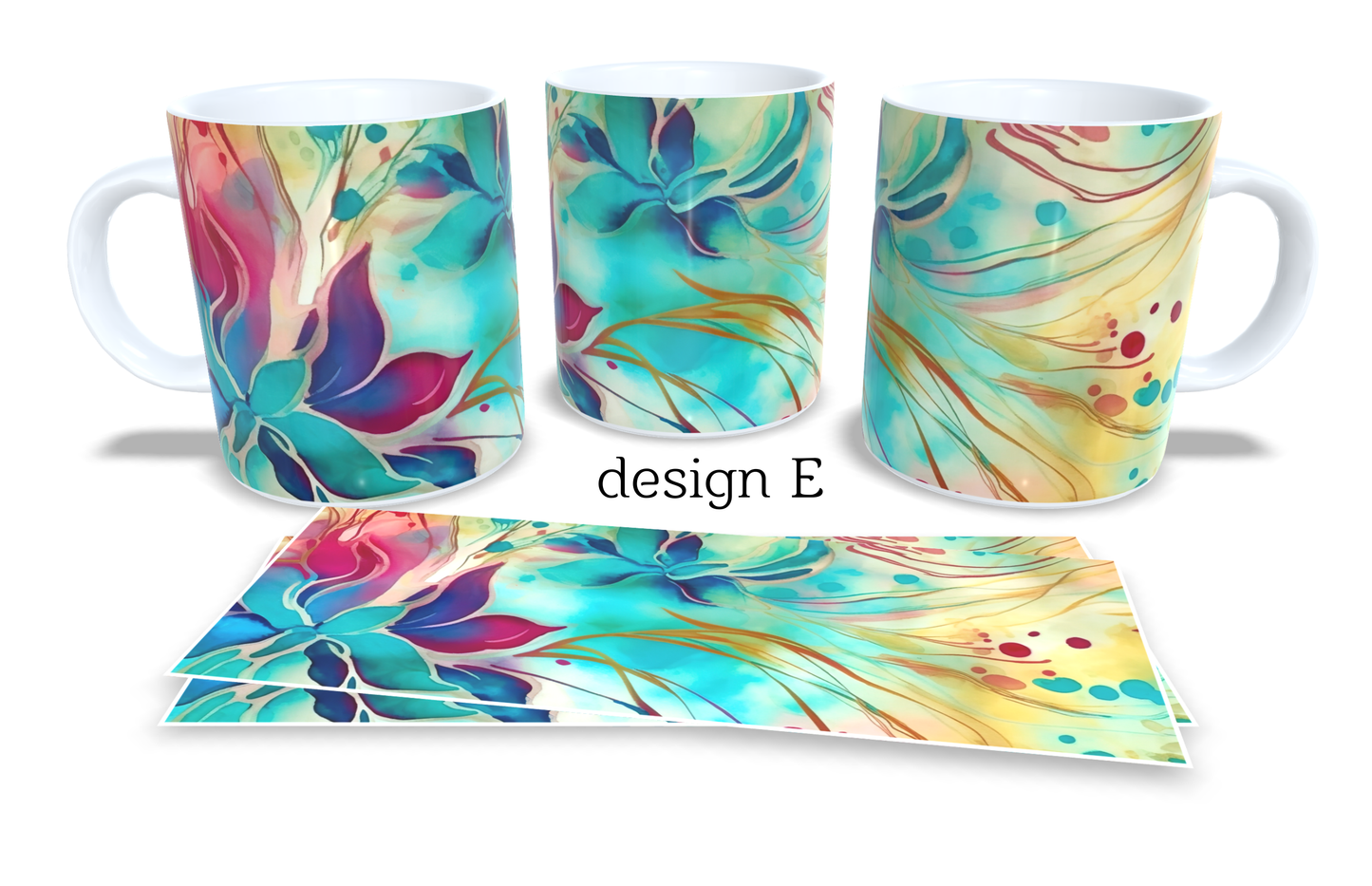 Colourfull Coffee and Tea Mug. Coffee Cup. Tea Mug.
