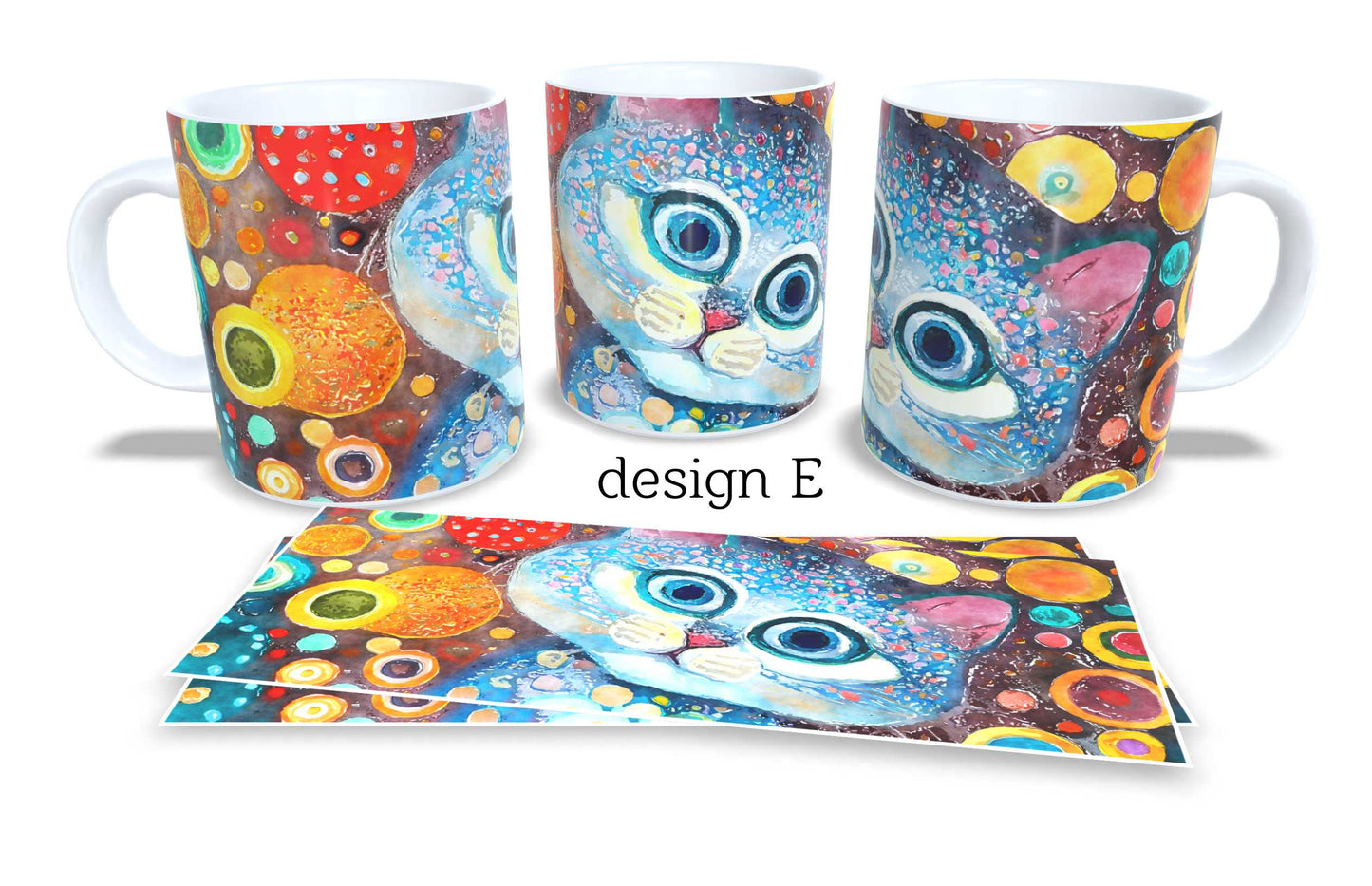 Set of 2 Coffee and Tea Mugs.