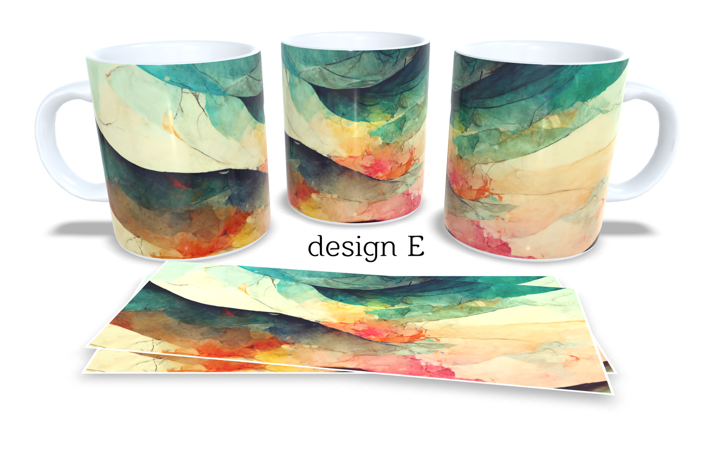 Colourfull Coffee and Tea Mug. Coffee Cup. Tea Mug.