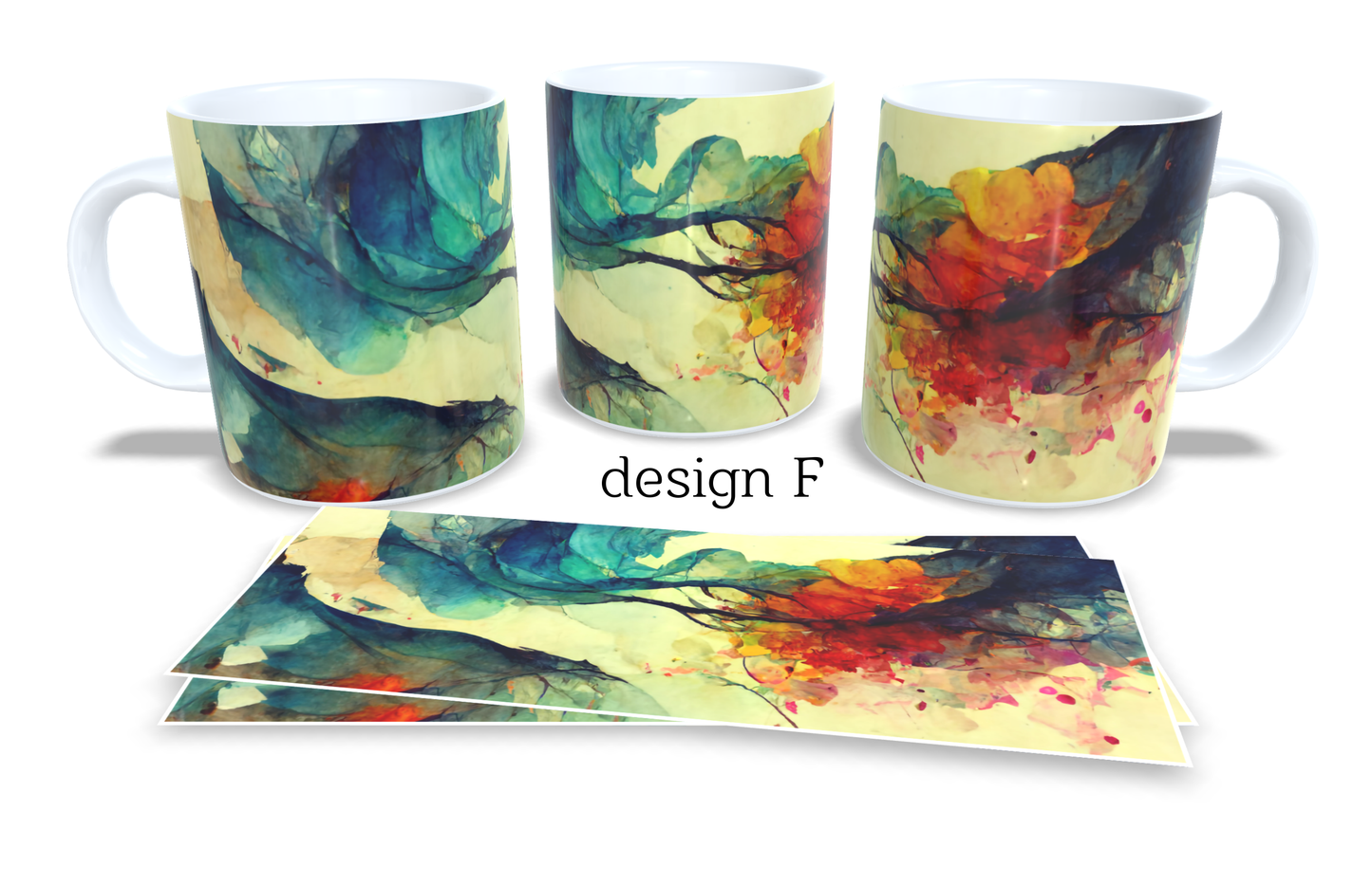 Colourfull Coffee and Tea Mug. Coffee Cup. Tea Mug.