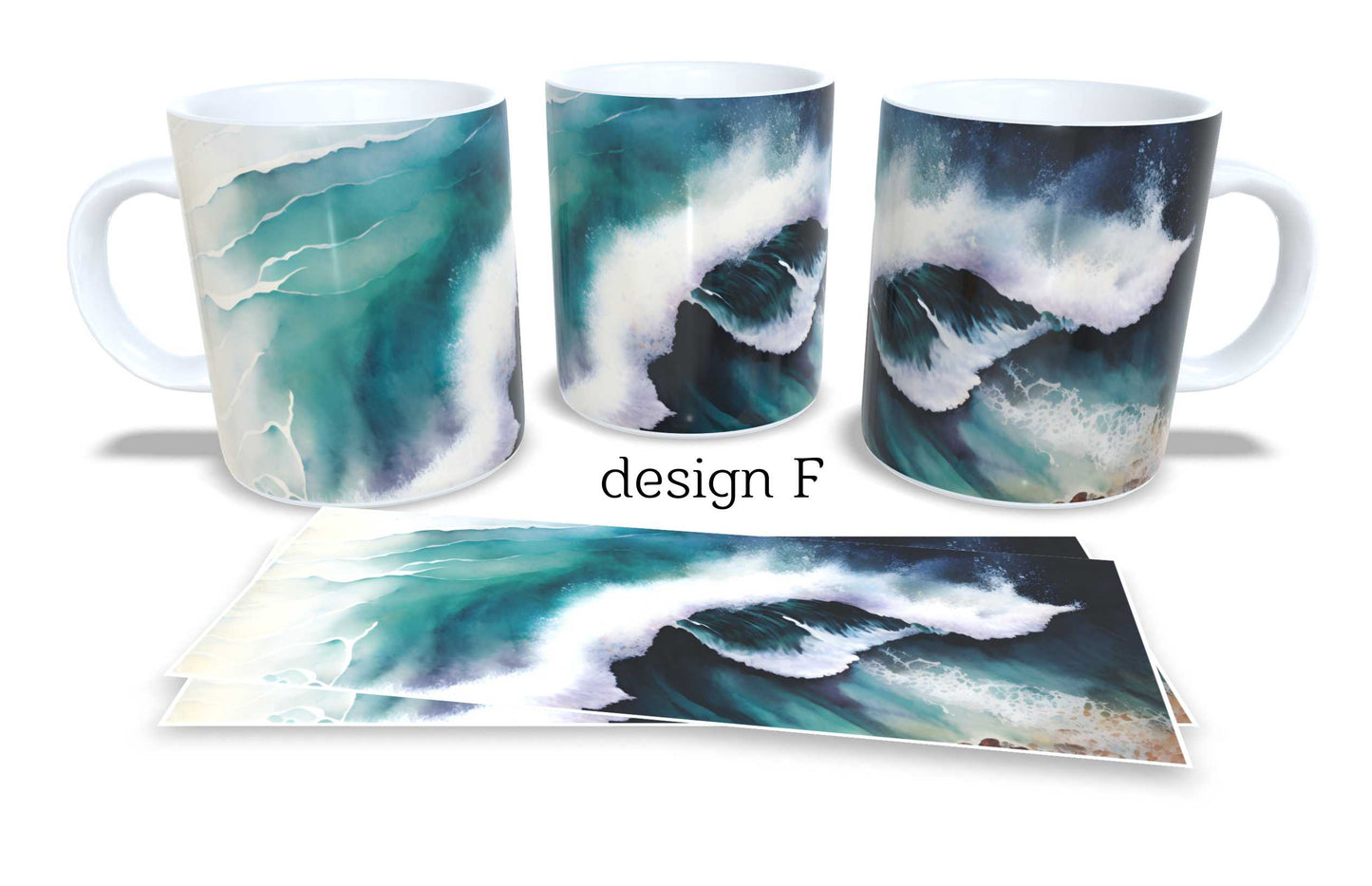 Set of 2 Coffee and Tea Mugs.