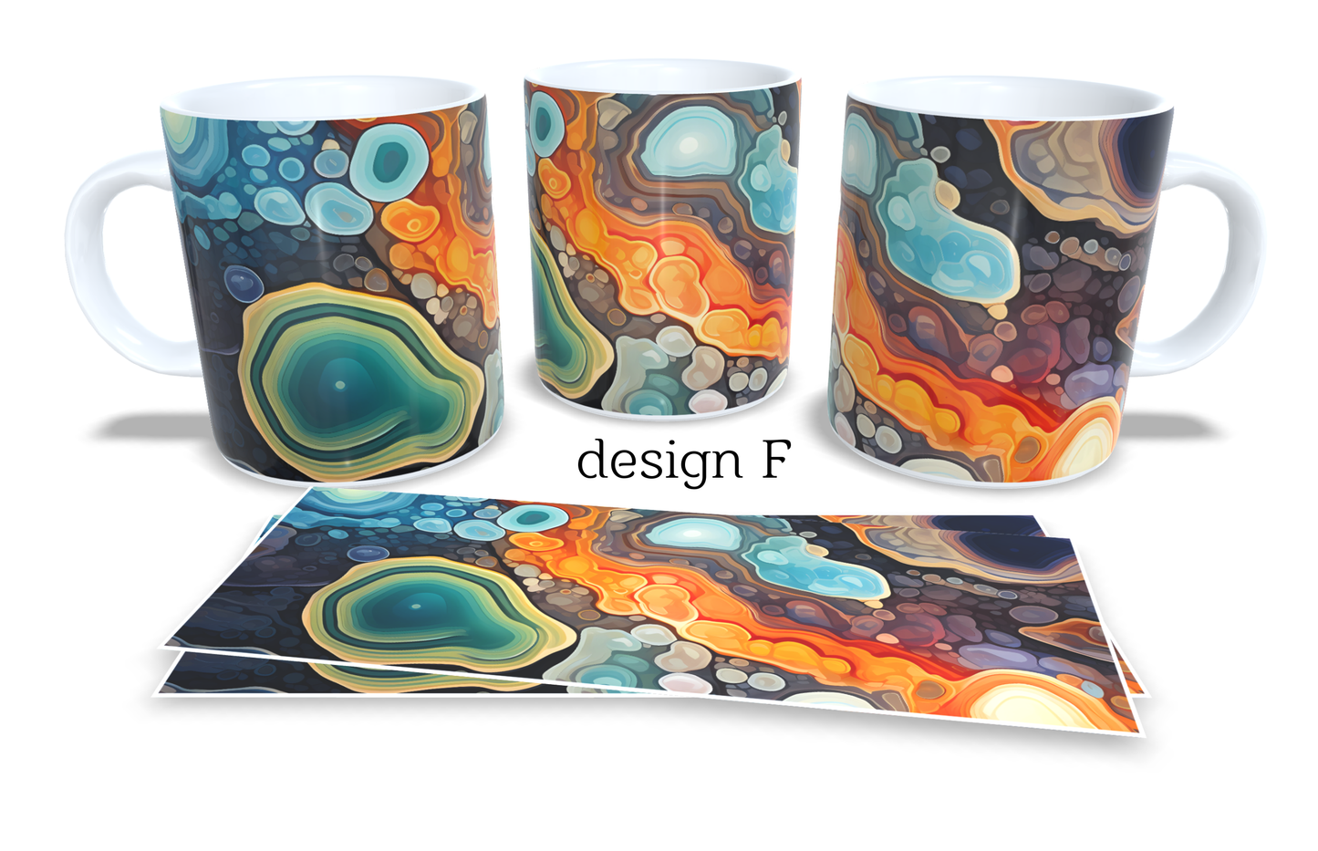 Colourfull Coffee and Tea Mug. Coffee Cup. Tea Mug.