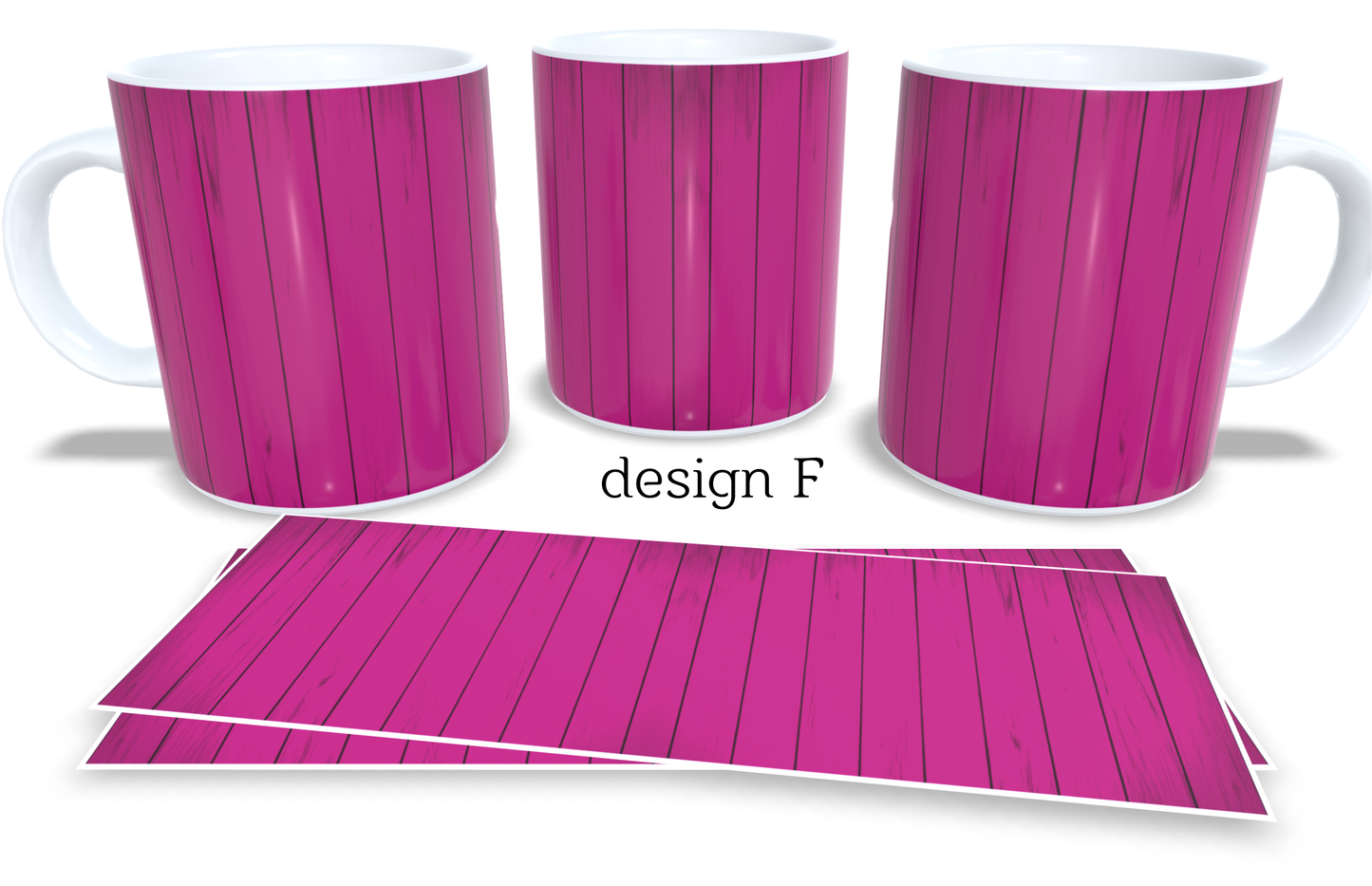 Colourfull Coffee and Tea Mug. Coffee Cup. Tea Mug. Coloured wood. Full colour sublimated #214