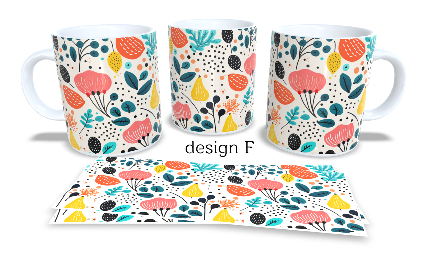 Colourfull Coffee and Tea Mug. Coffee Cup. Tea Mug.