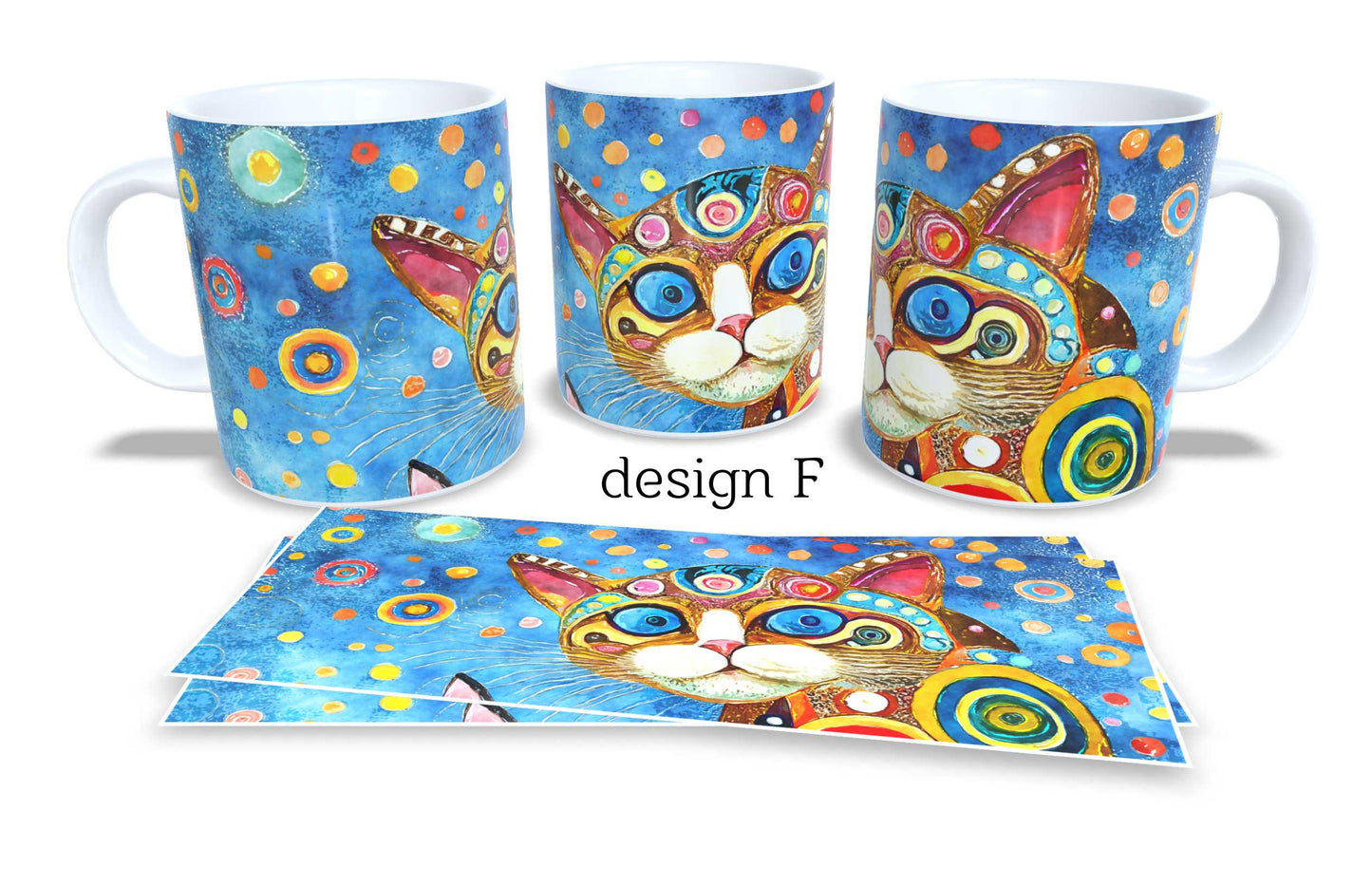 Set of 2 Coffee and Tea Mugs.