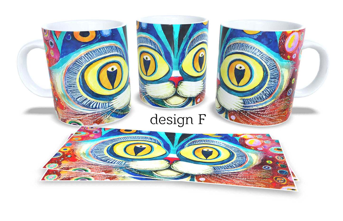 Set of 2 Coffee and Tea Mugs.