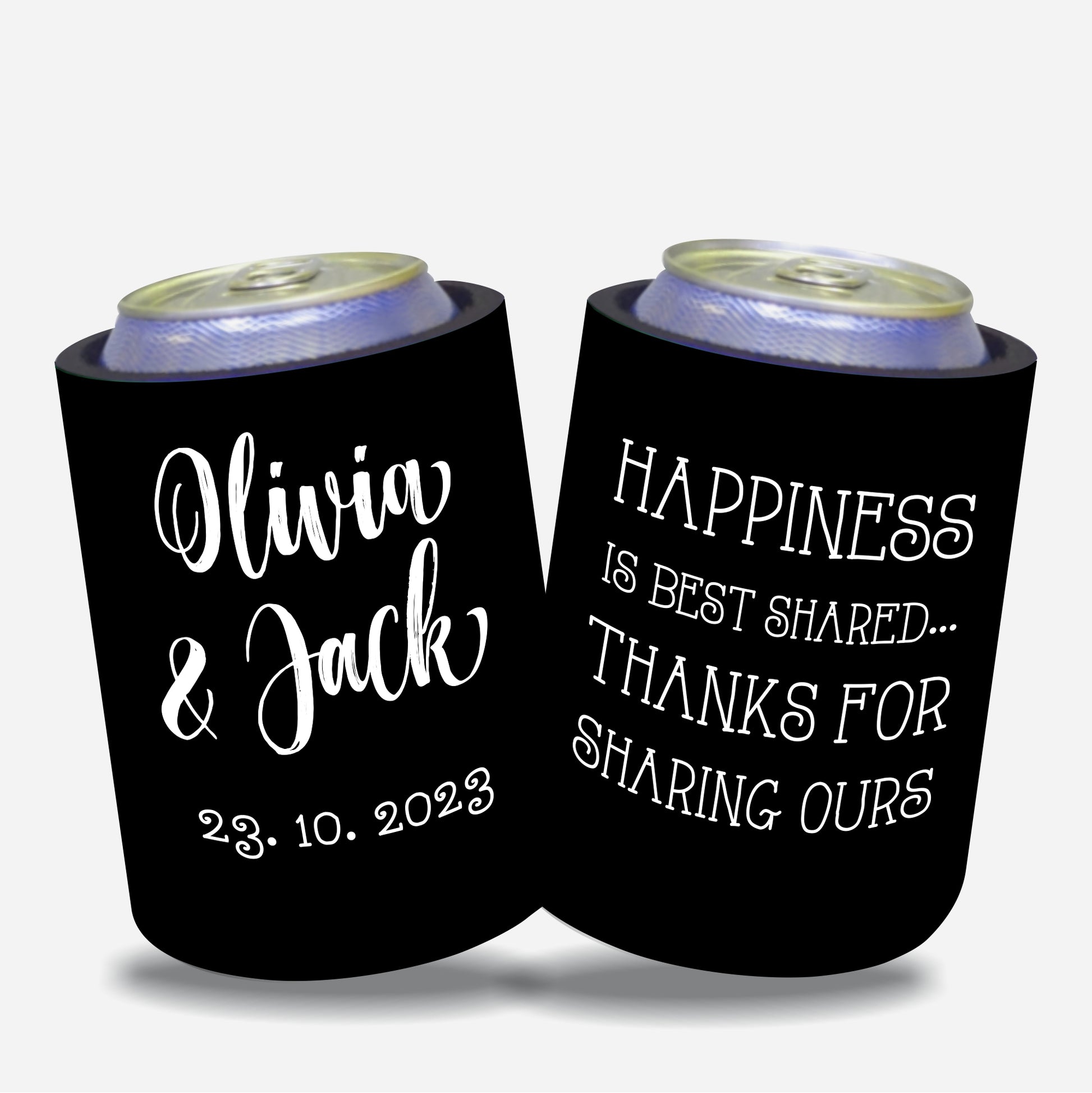 Personalized Stubby Holders Wedding 