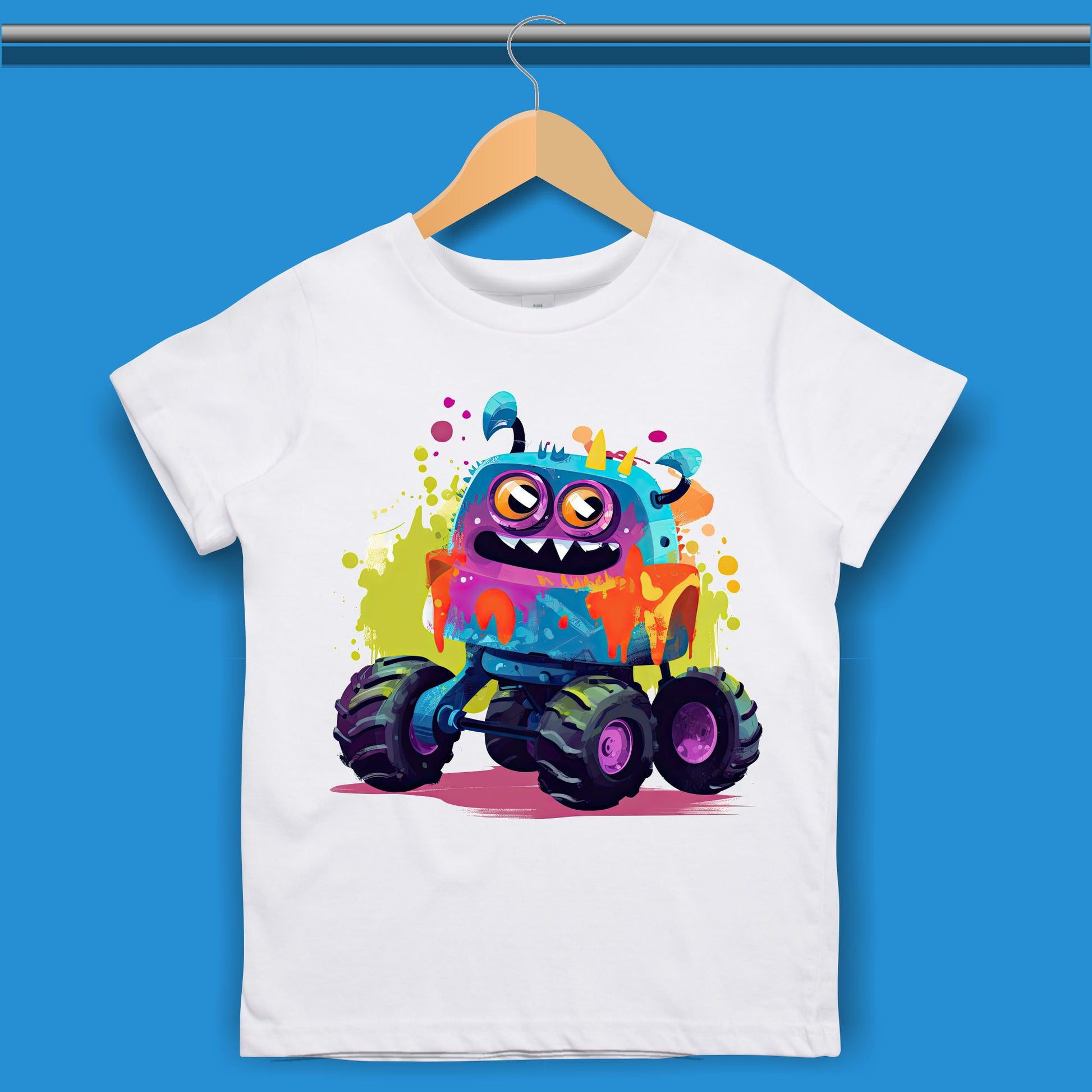 Monster Truck T-shirt for Boys