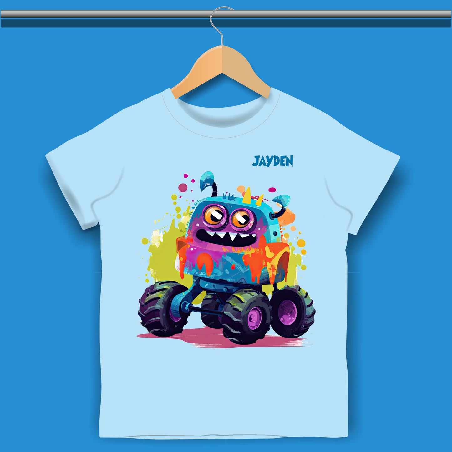 Monster Truck T-shirt for Boys