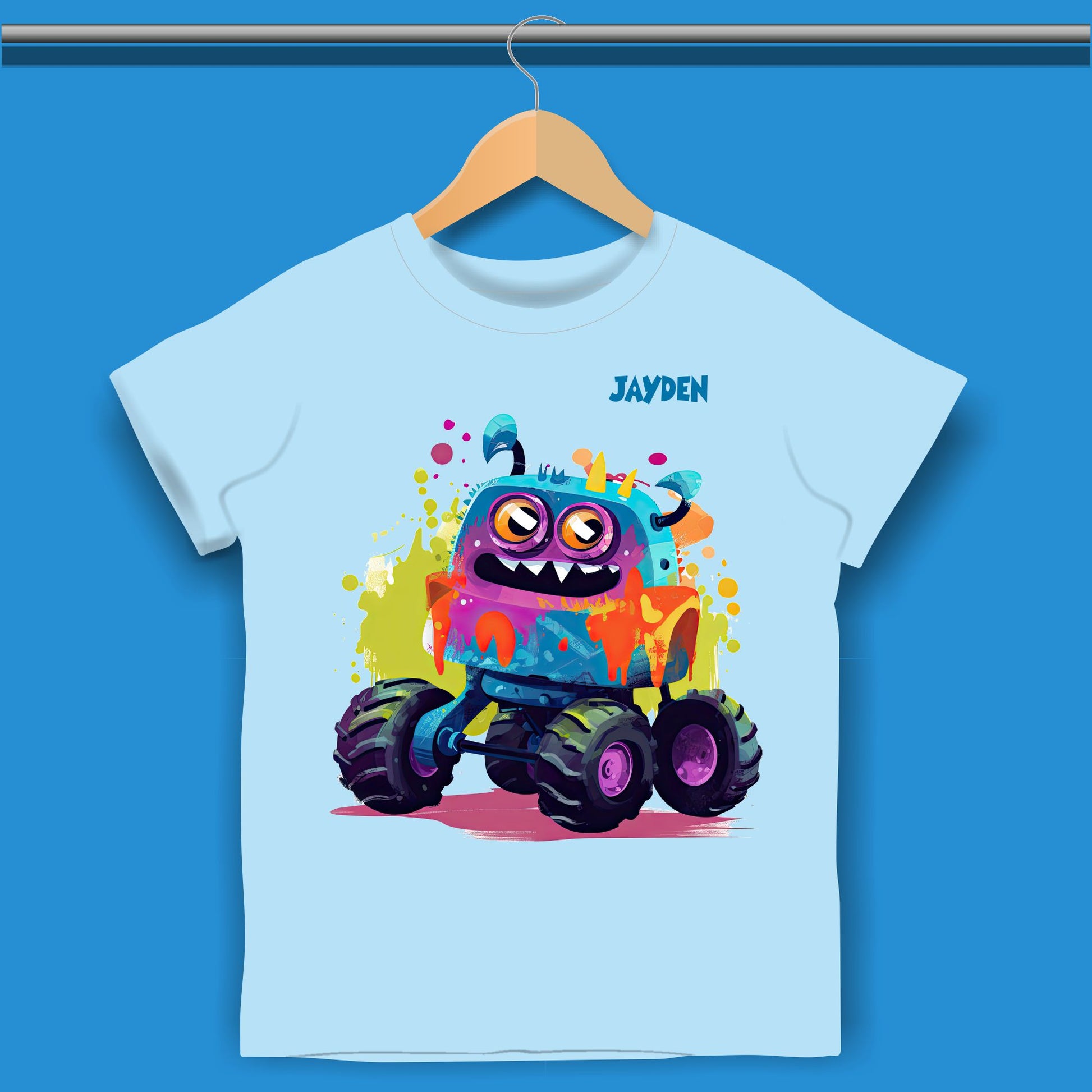 Monster Truck T-shirt for Boys