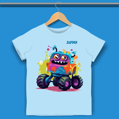Monster Truck T-shirt for Boys