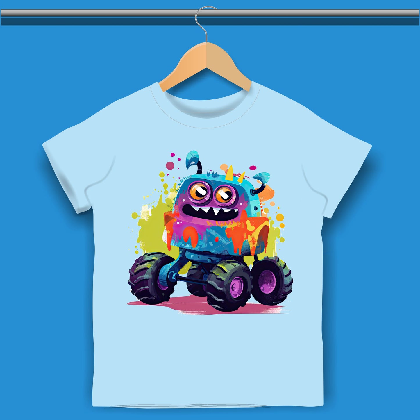 Monster Truck T-shirt for Boys