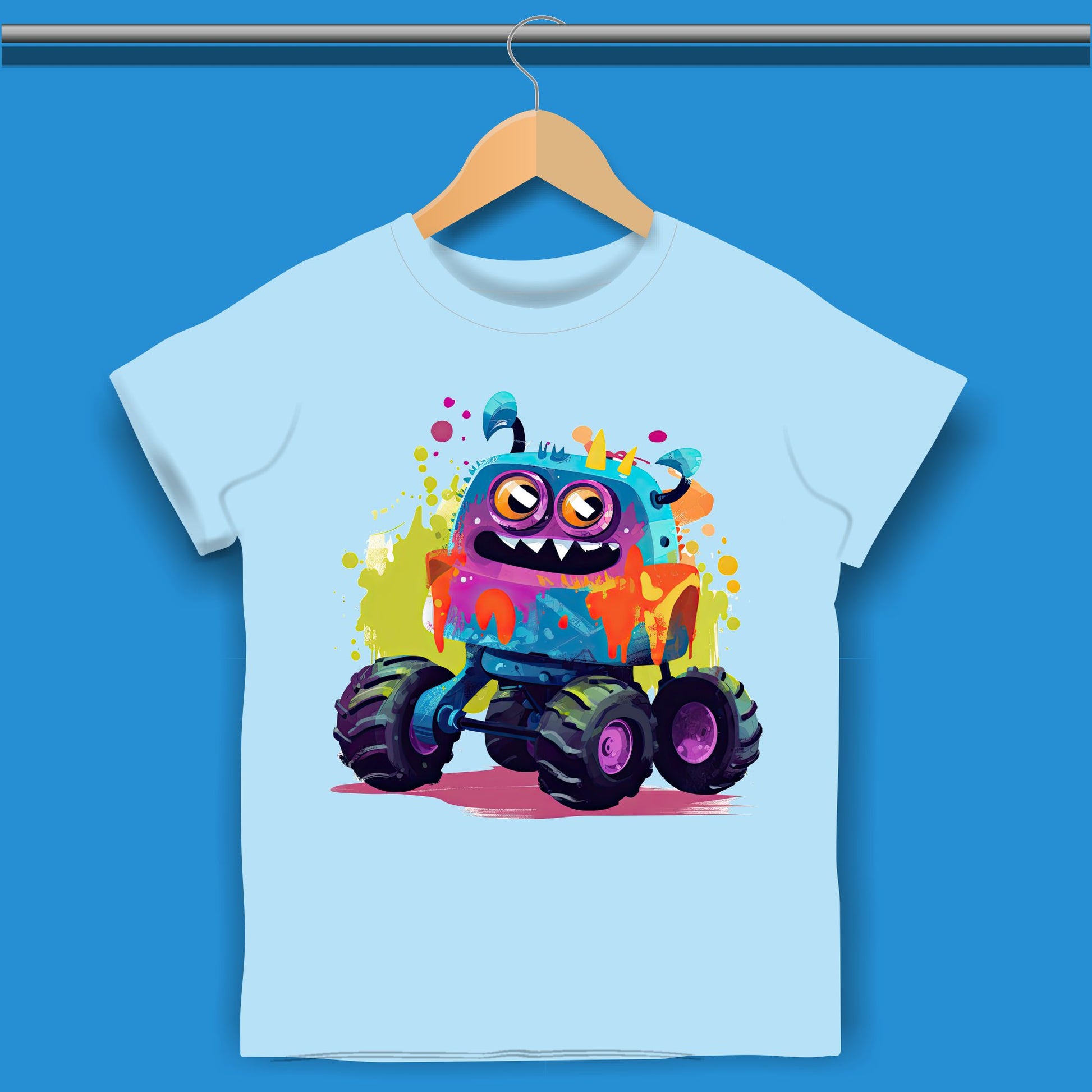 Monster Truck T-shirt for Boys