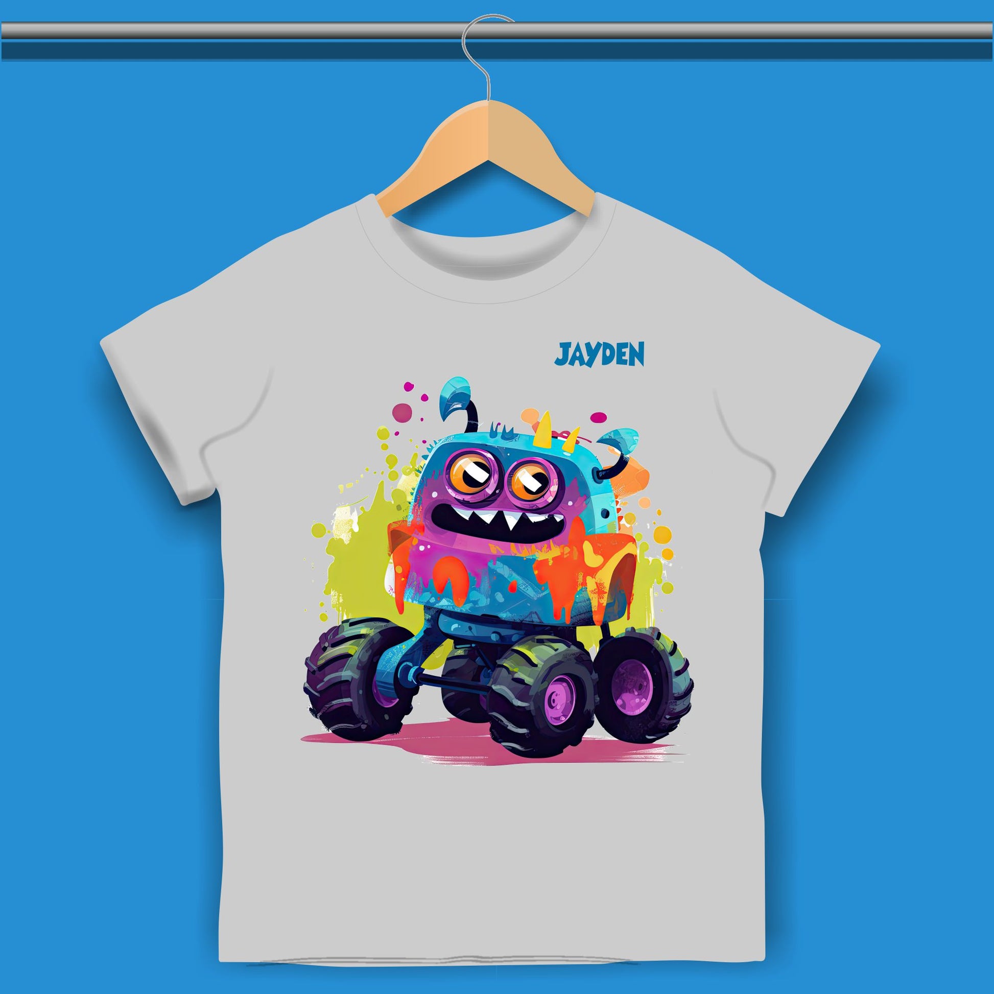 Monster Truck T-shirt for Boys