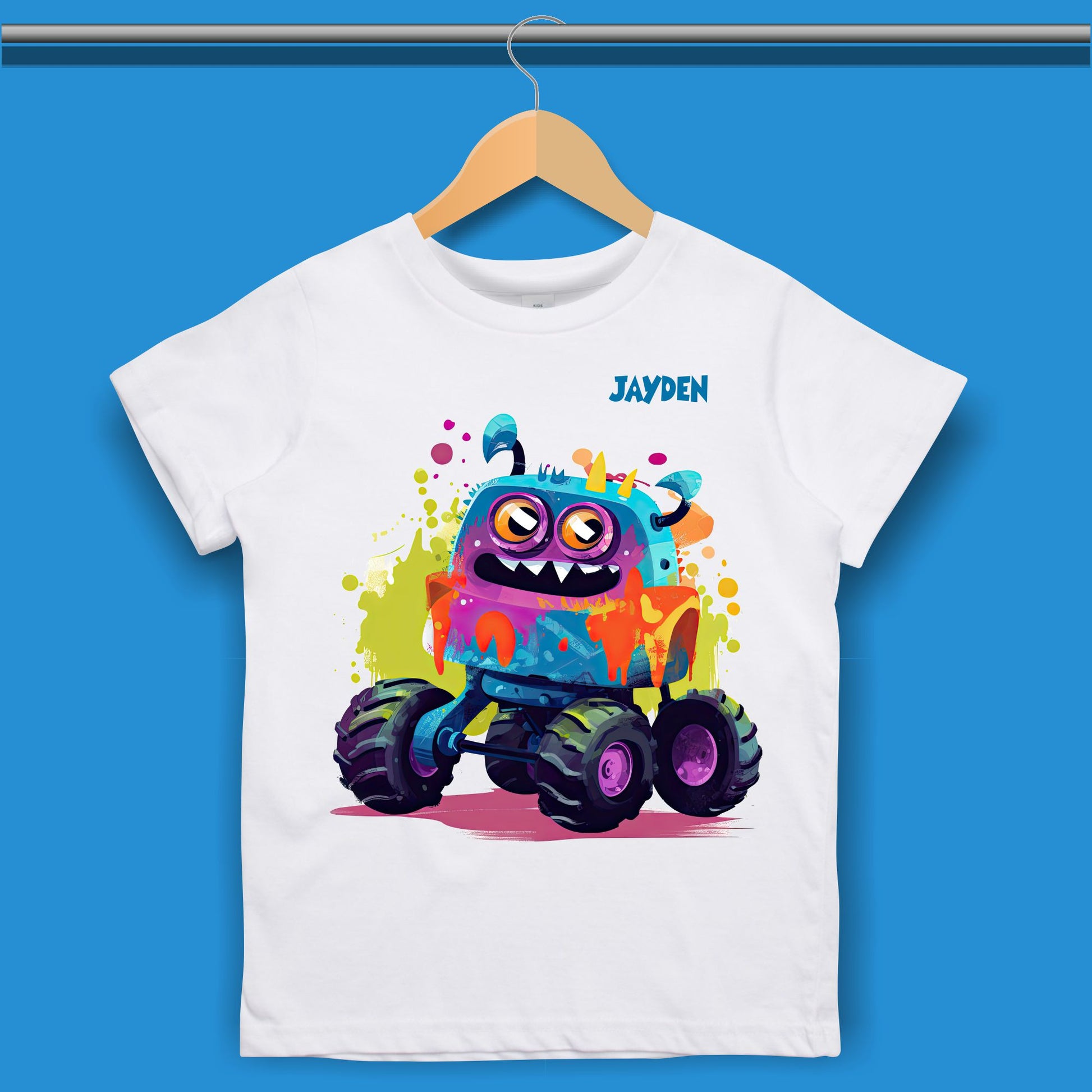 Monster Truck T-shirt for Boys