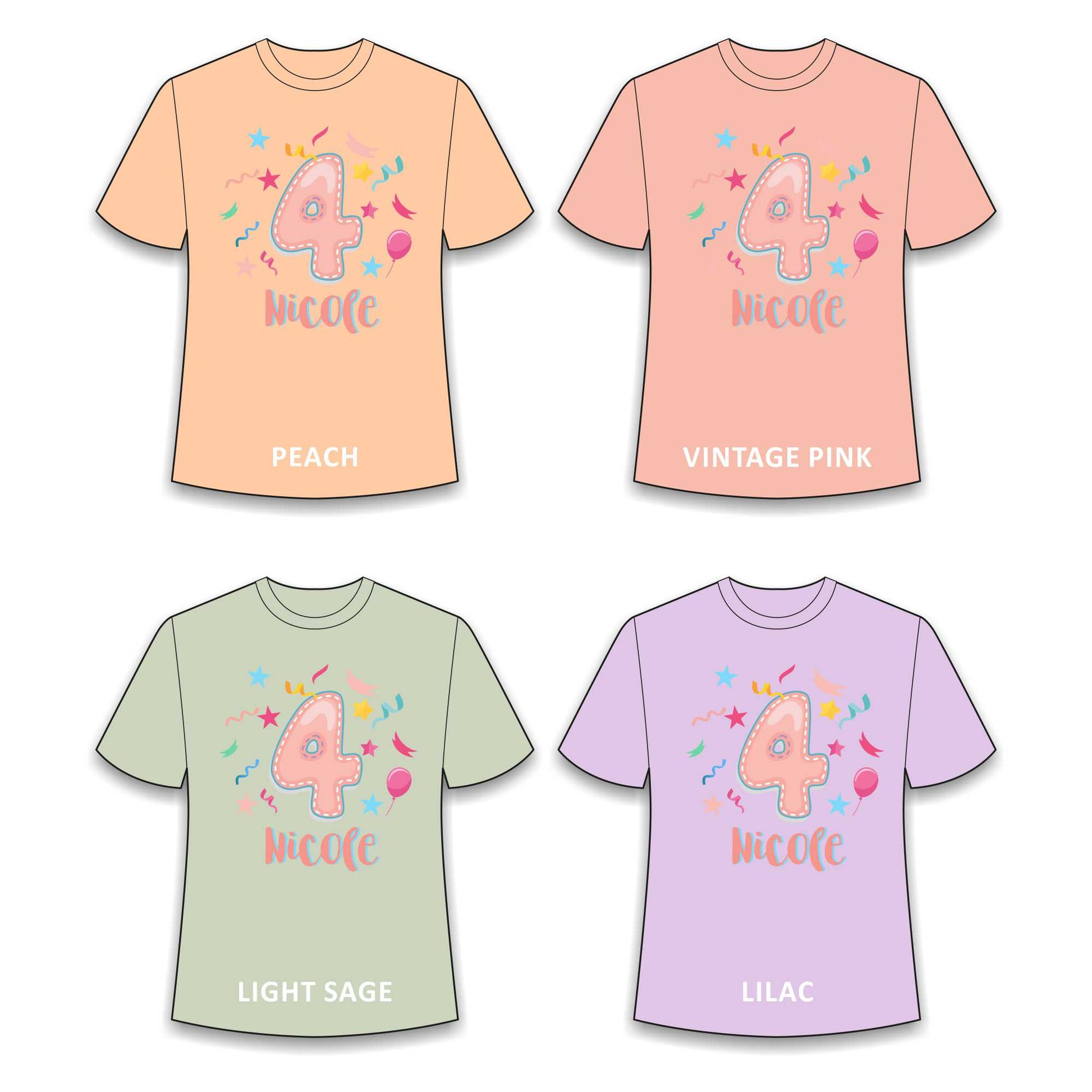 Birthday T-Shirt for Girls