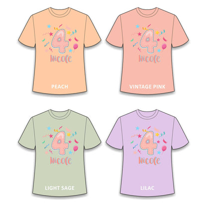 Birthday T-Shirt for Girls