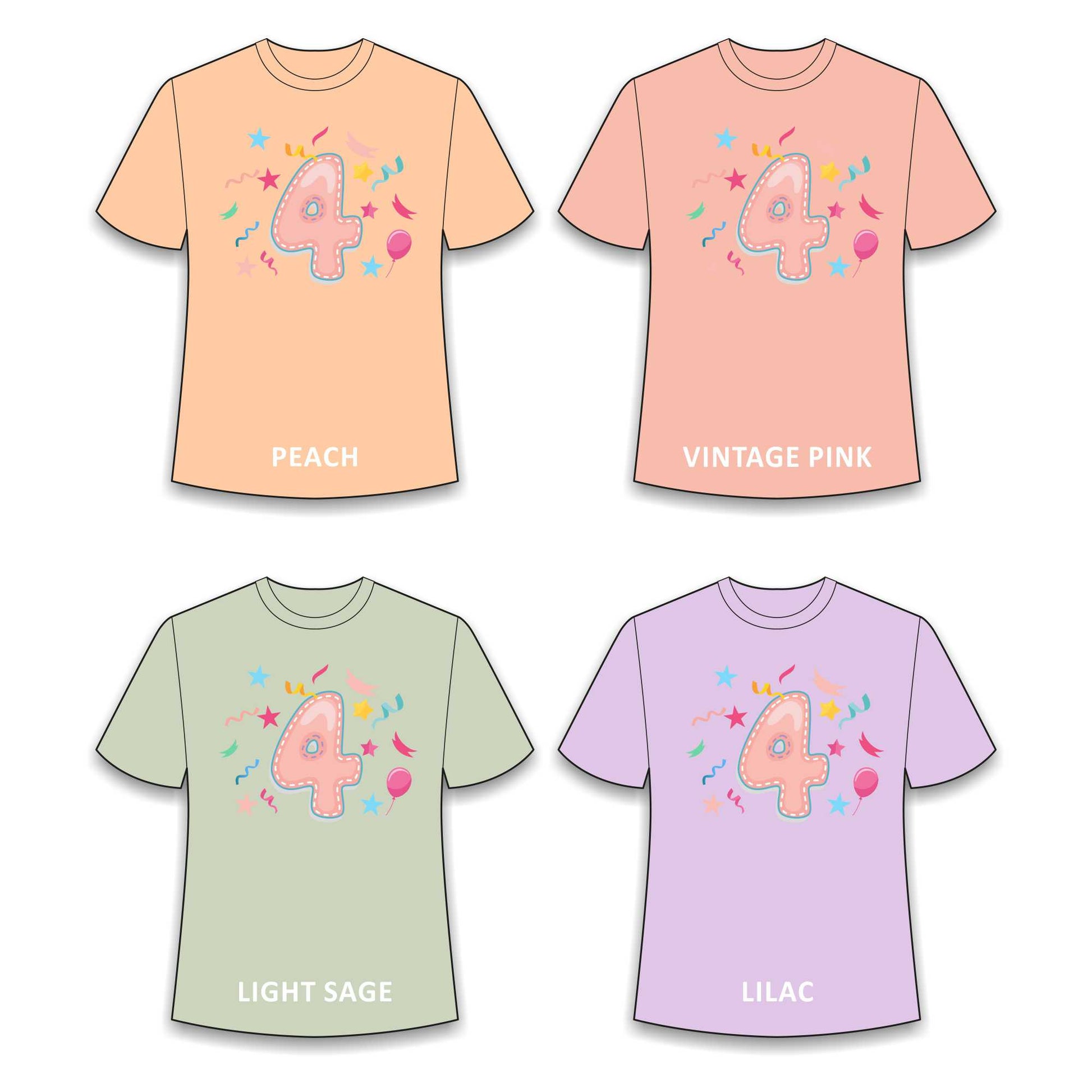 Birthday T-Shirt for Girls