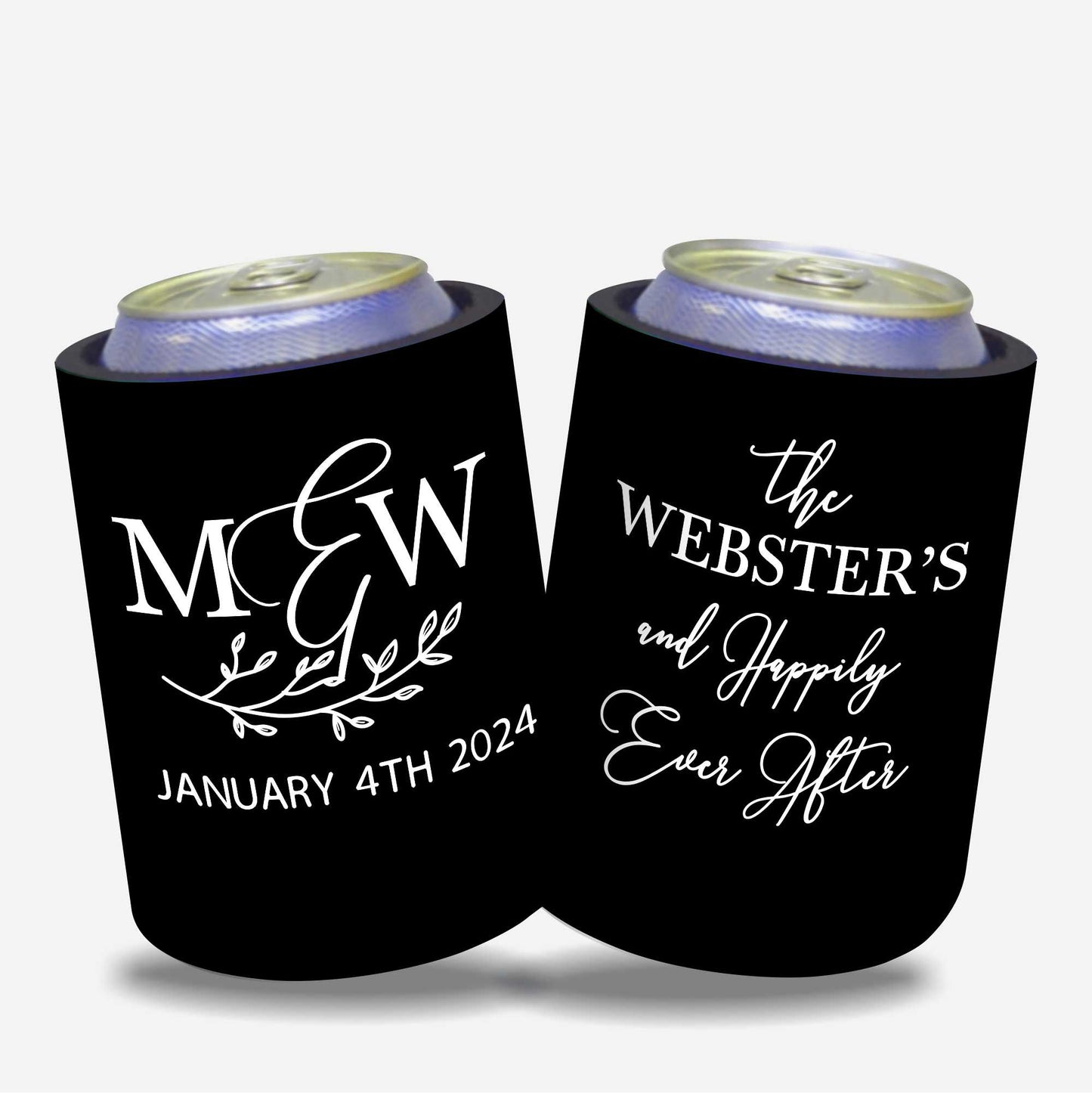 Personalised Stubby Holders Wedding
