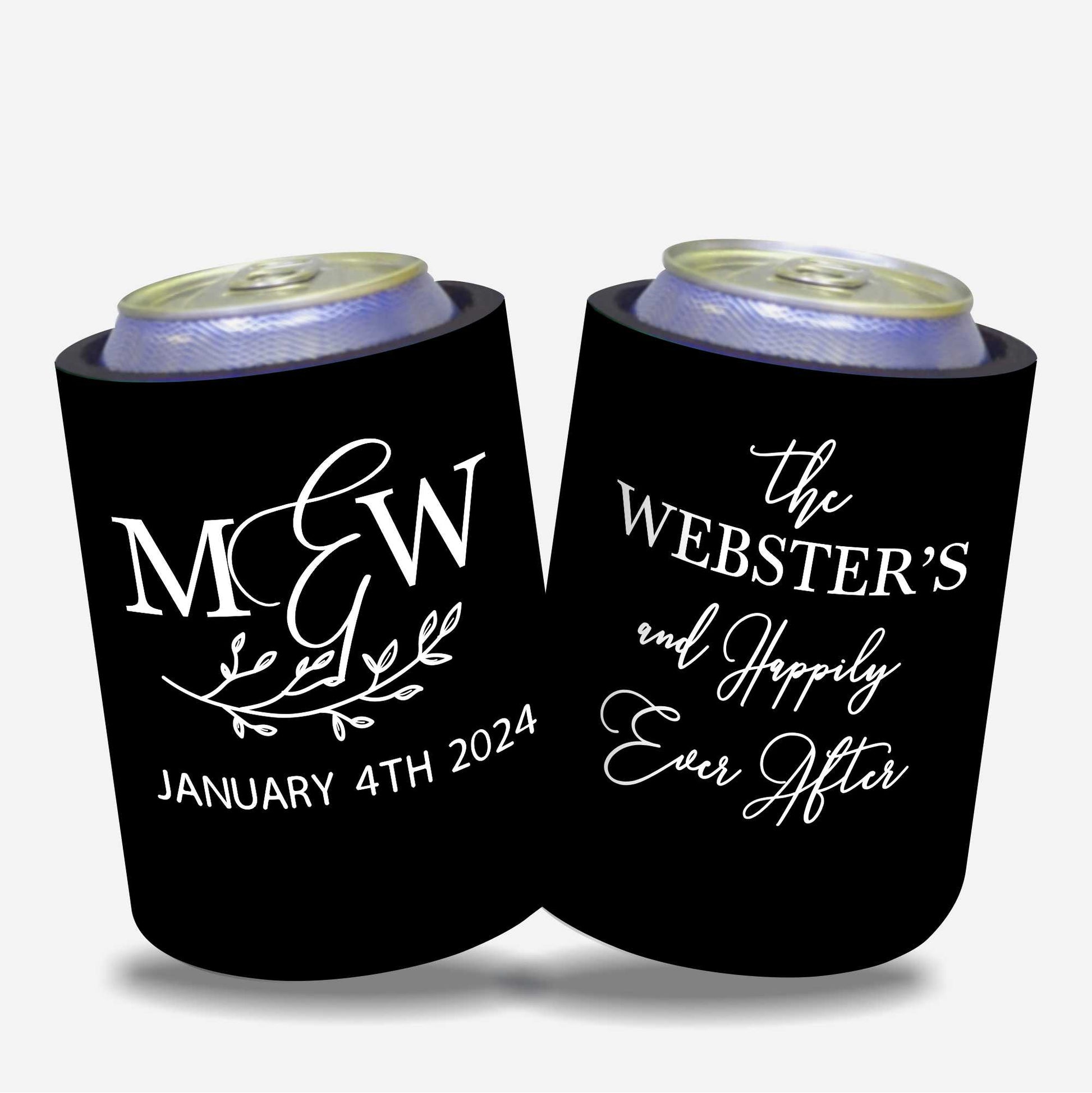 Personalised Stubby Holders Wedding