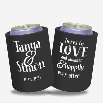 Personalised Stubby Holders Wedding