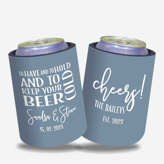 Personalized Stubby Holders Wedding 