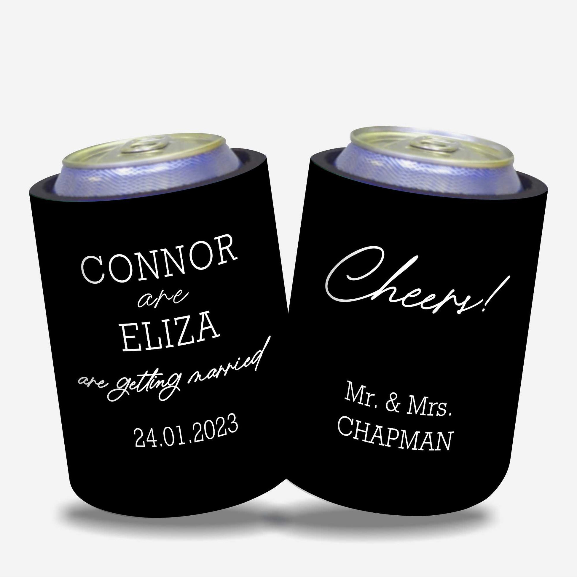Personalised Stubby Holders Wedding