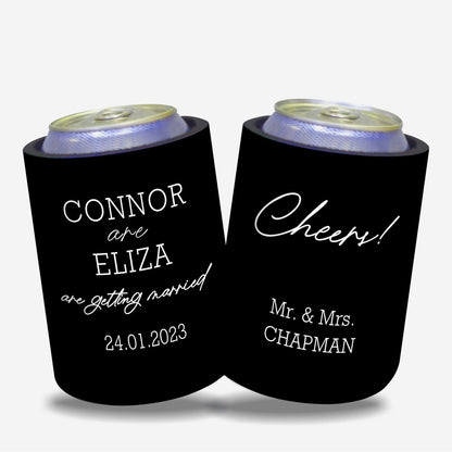 Personalised Stubby Holders Wedding