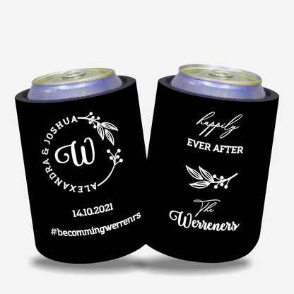 Personalised Stubby Holders Wedding