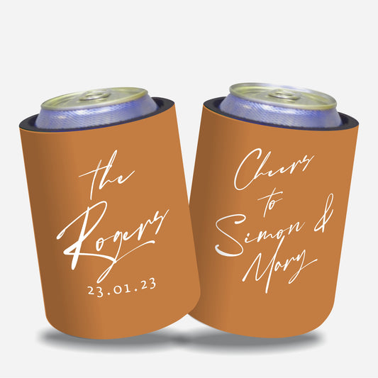 Personalized Stubby Holders Wedding 