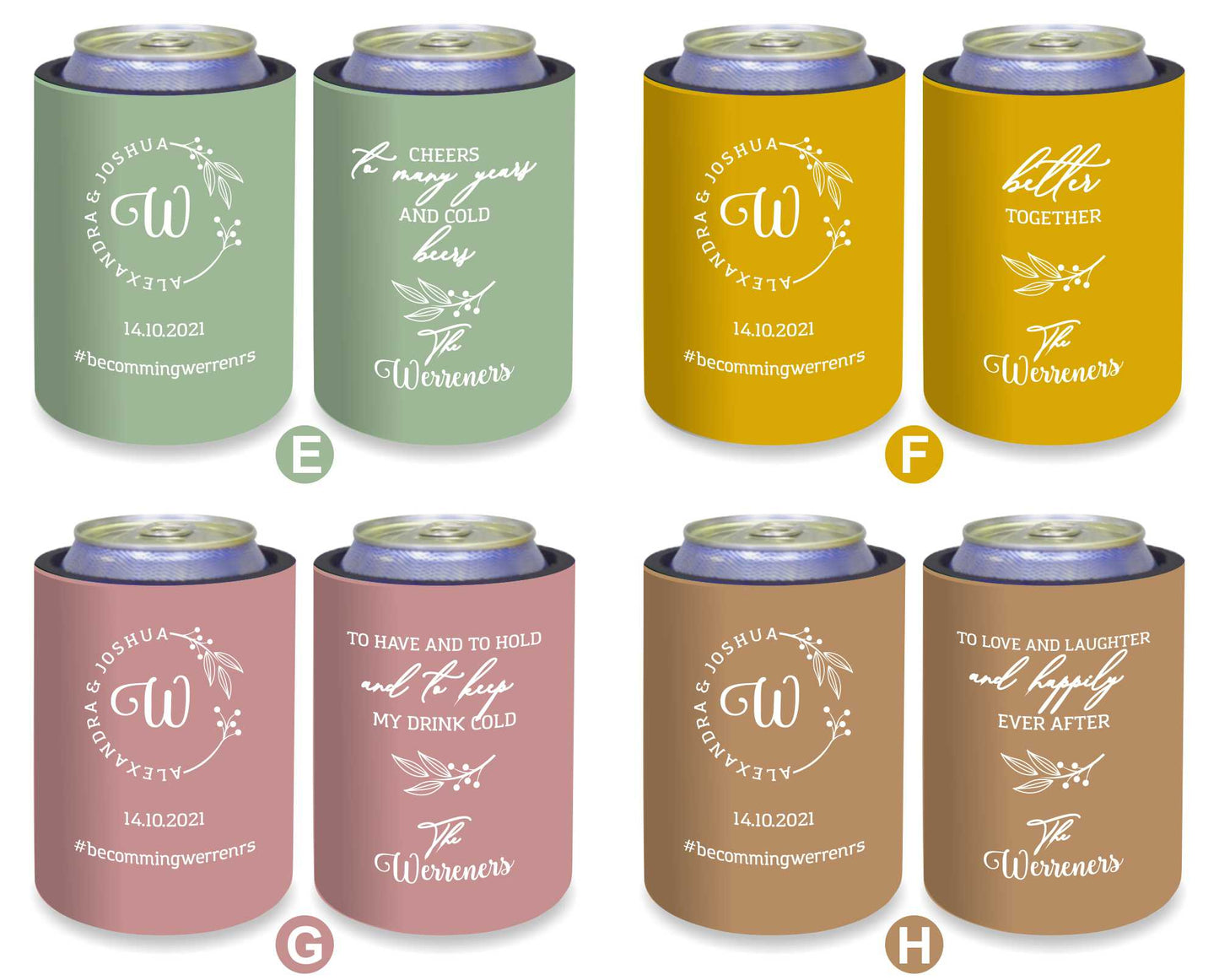 Stubby Holders Wedding