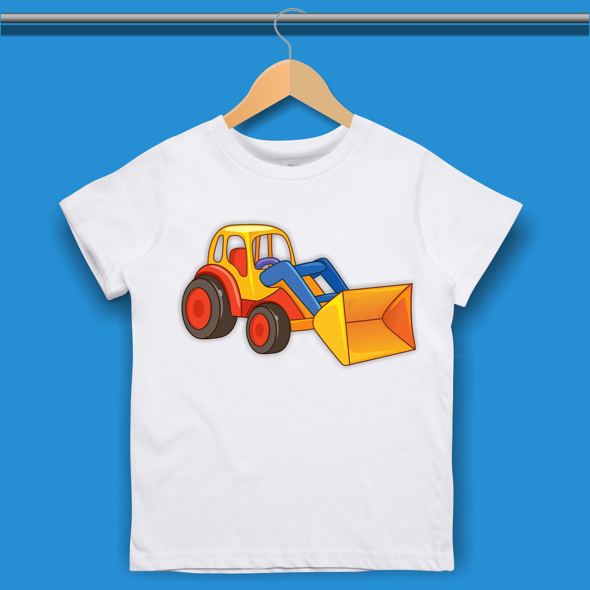 Toy Bulldozer T-shirt for Boys