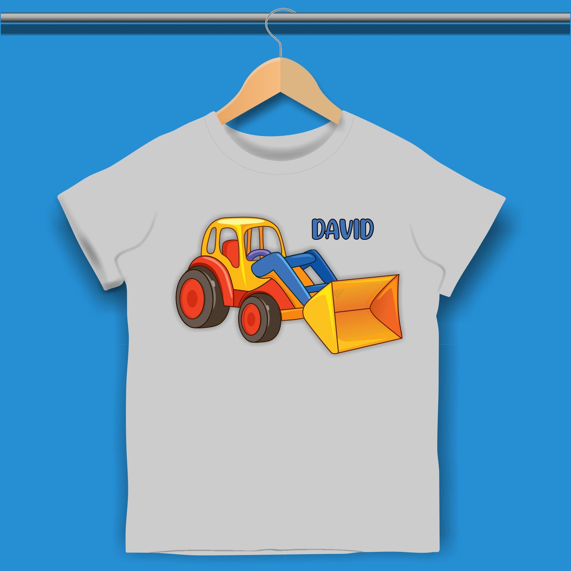 Toy Bulldozer T-shirt for Boys