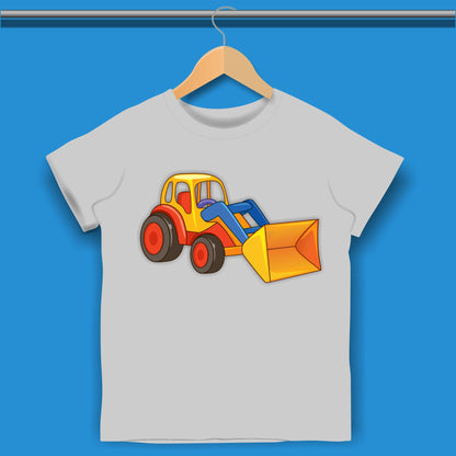 Toy Bulldozer T-shirt for Boys