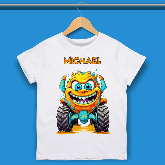 Monster Truck T-Shirt for Boys
