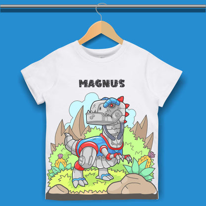Robo Dinosaur T-shirt for Boys
