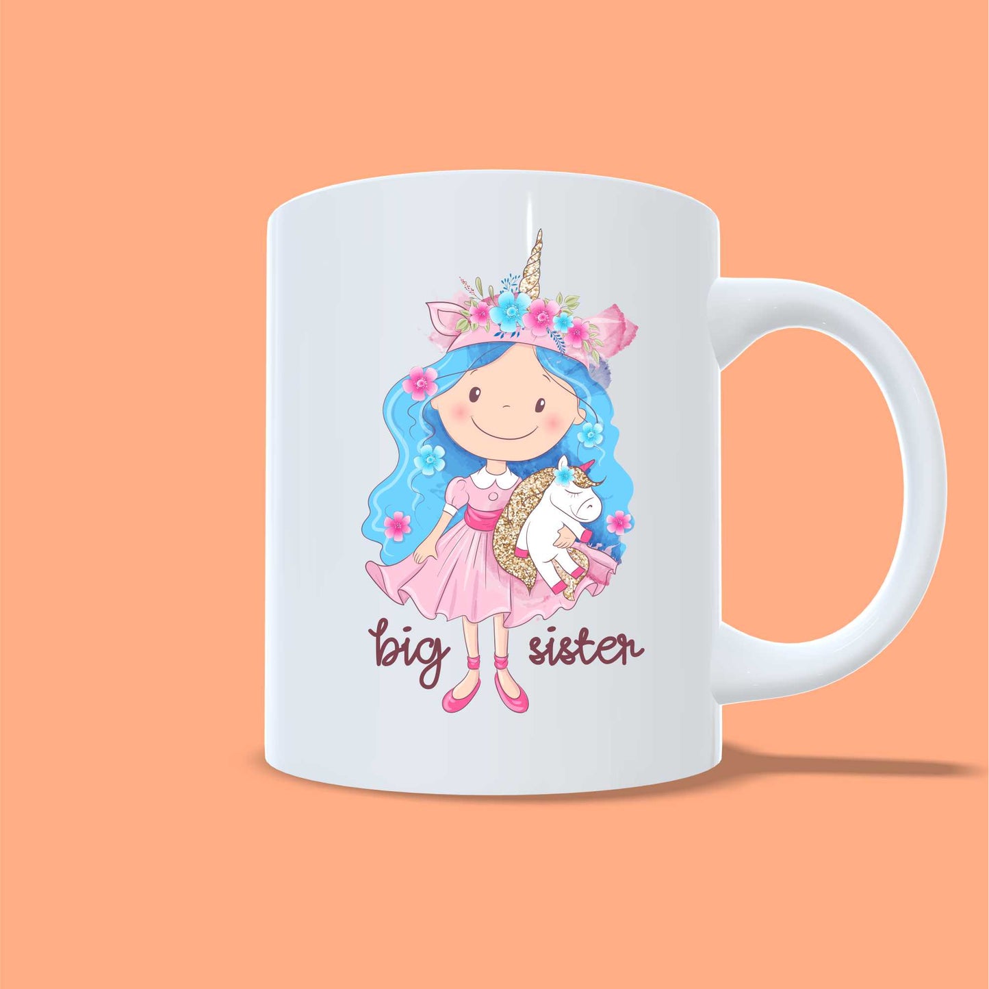 Big Sister Little Sister T-shirt for Girls - #369