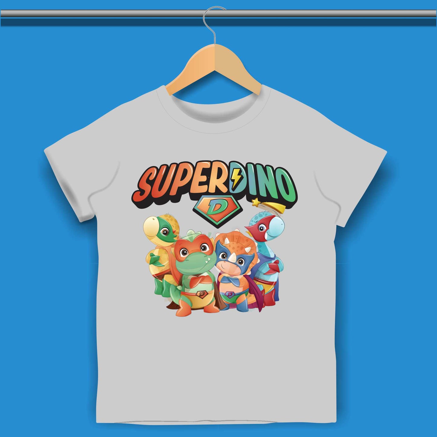 Super Dino T-shirt for Boys