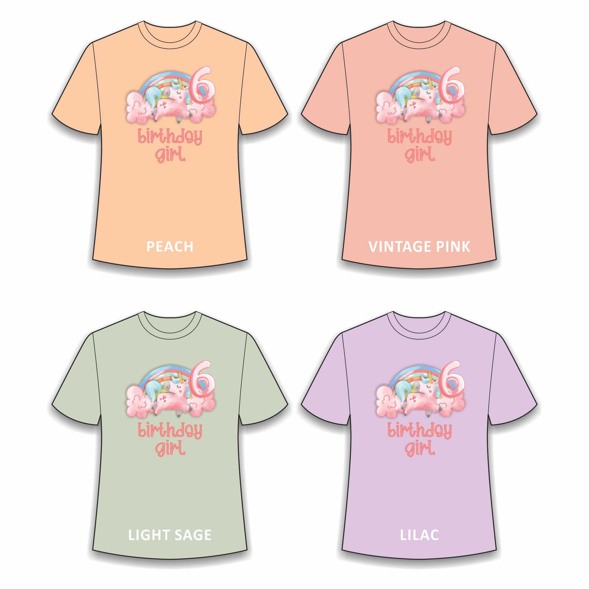 Birthday T-shirt for Girls