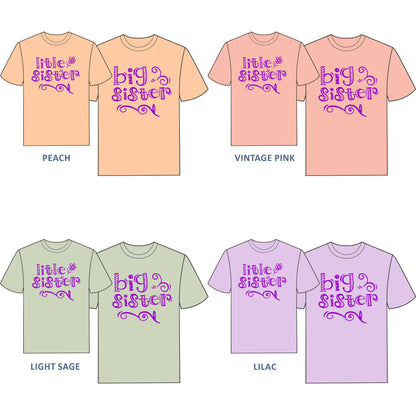 Big Sister, Little Sister T-shirt for Girls