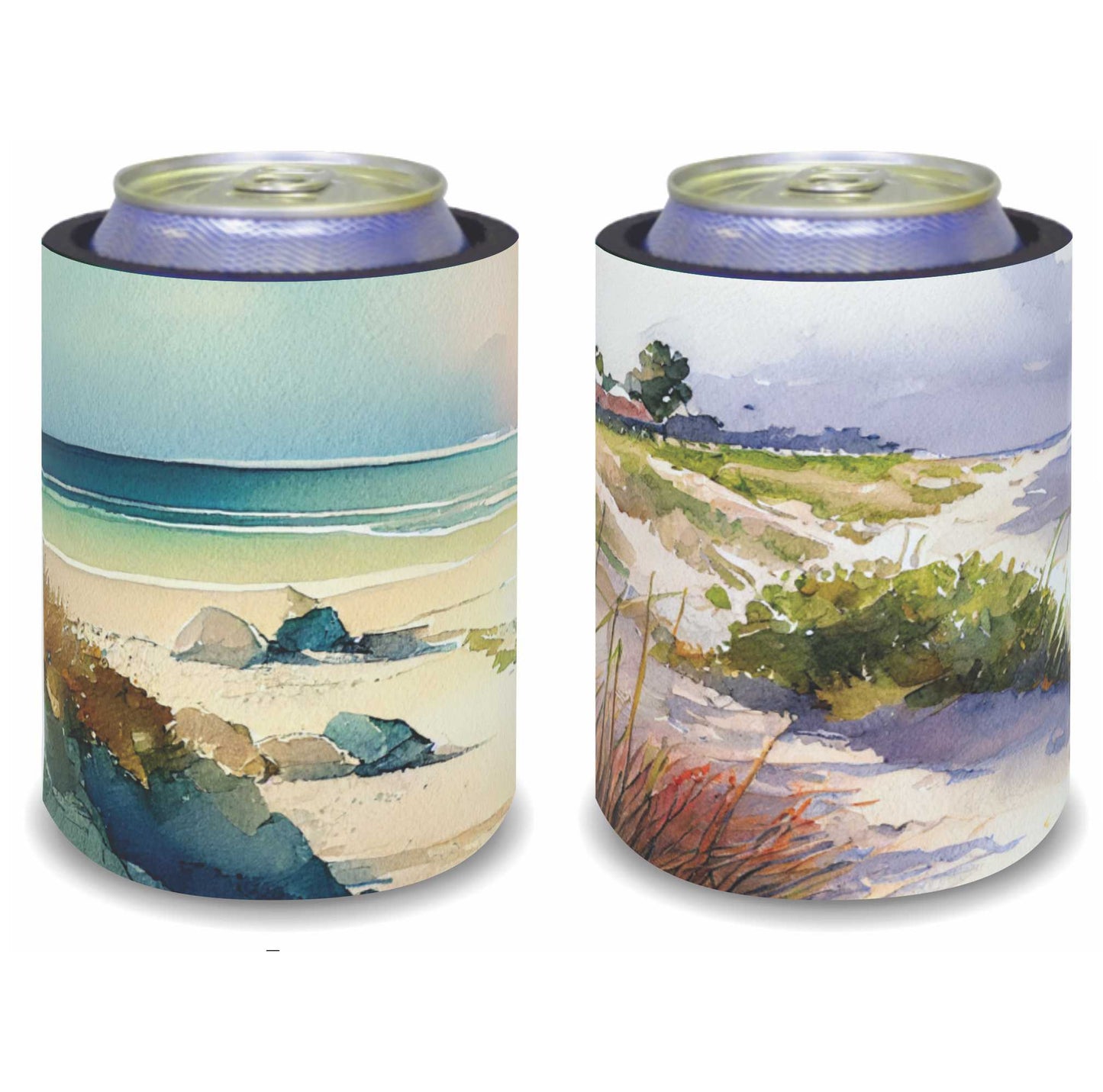 #018 Stubby Holders for home. Set of 6. Full colour stubby holders.