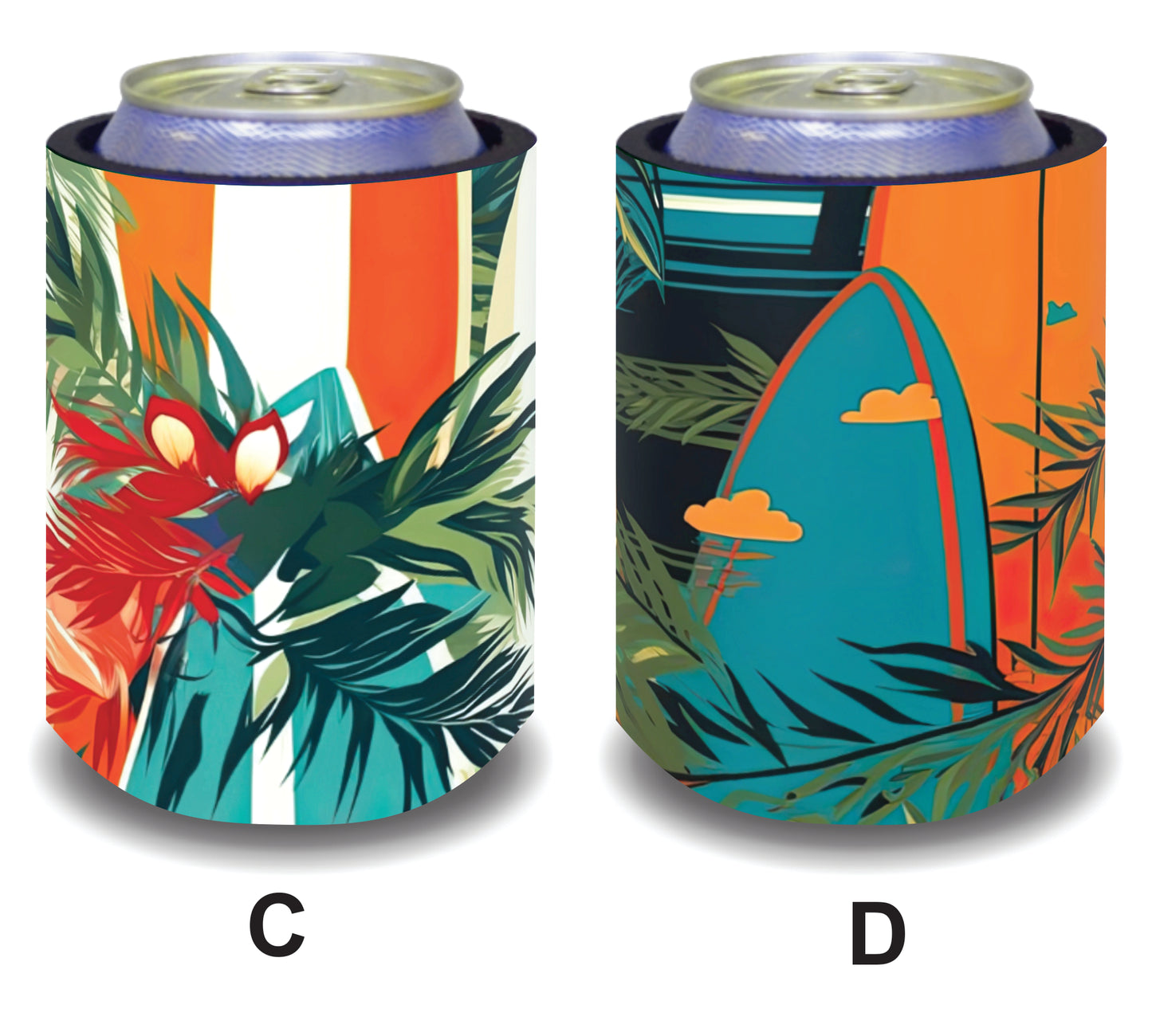#026 Stubby Holders for home. Set of 6. Full colour stubby holders.