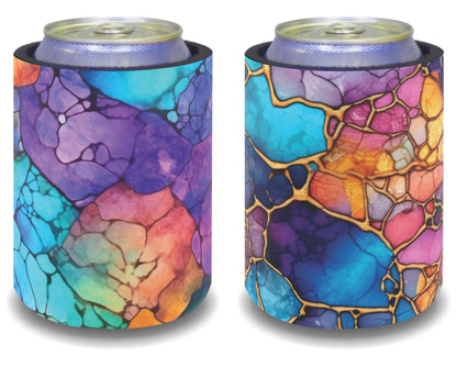 Stubby Holders for home. Set of 2. Full colour stubby holders. #015